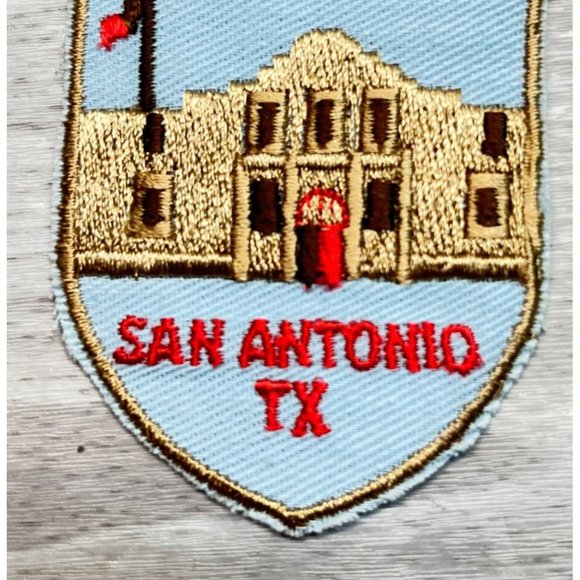 The Alamo San Antonio Texas TX Monument Souvenir Embroidered Patch Badge - Picture 5 of 5